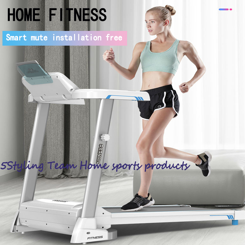 Meaisín siúil cliste treadmill nua intíre agus eachtrach meaisín siúil Chliste trealamh folláine ilfheidhmeach faoi dhíon