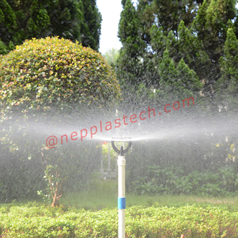 uisciúcháin tírdhreacha leath orlach sprinklers athraonta faiche uisciúcháin uathoibríoch plaisteacha soic spraeála féileacán