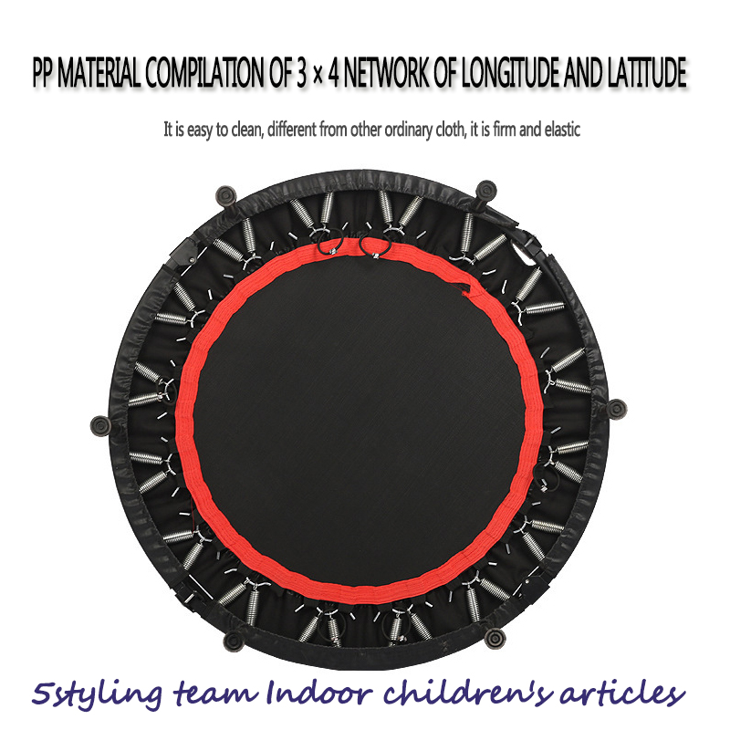 Sisemiste täiskasvanute vedru batuudi batuudi batuudid, ümmargused ruudukujulised lapsed