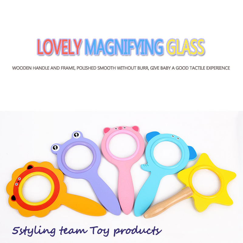 Gloine formhéadúcháin cartúin dn07 breathnadóir feithidí turgnamh eolaíochta leanaí turgnamh teagaisc bréagán cúnamh naíolanna eolaíochta beaga 0.1