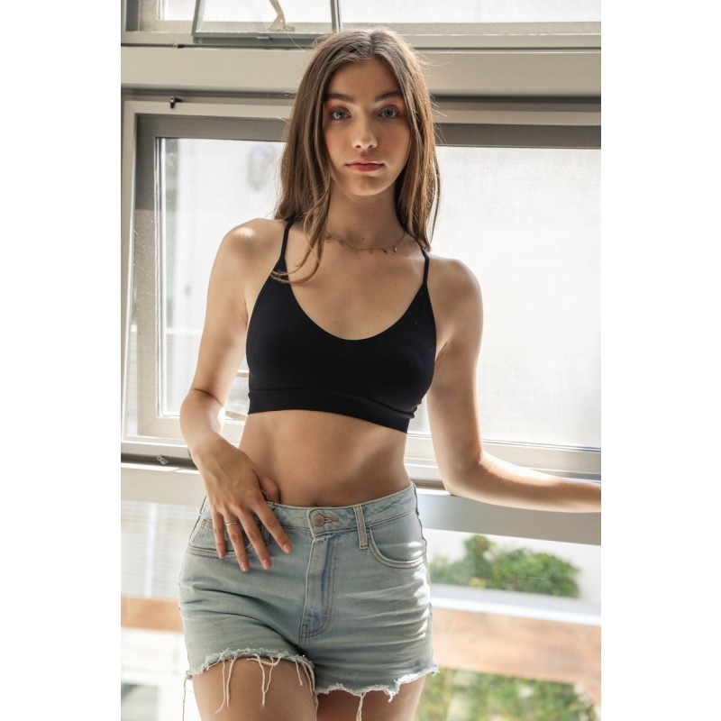 GA-5525 Slais Razor gan uaim Slais Bralette