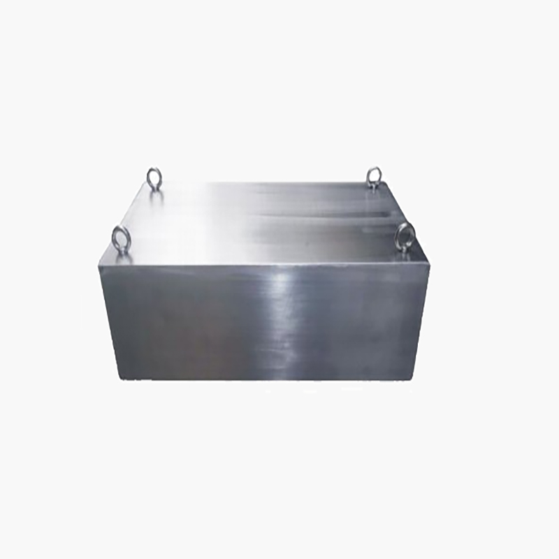 Scaipeann pláta maighnéadach scaradh maighnéadach os cionn an chreasa iompair 14000G láidir maighnéadach go tapa