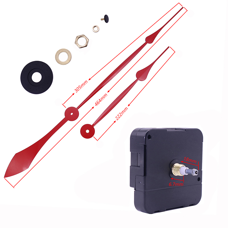 chasmhóimint mhór 15mm mórdhíola I gluaiseacht clog balla seafta le lámha clog