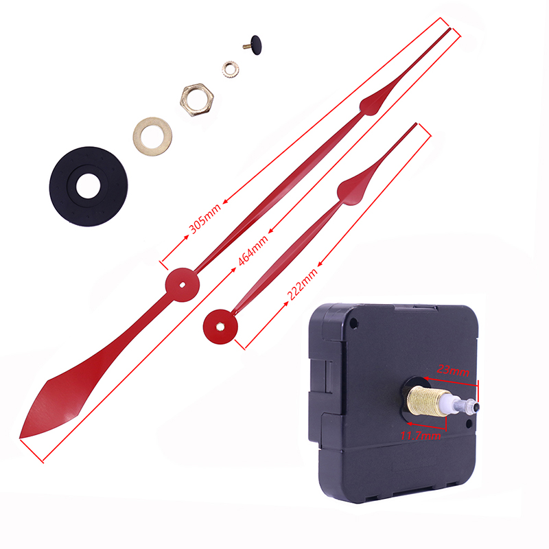 portselan 20mm suur pöördemoment I teljekella liikumine ja suured kellakäed