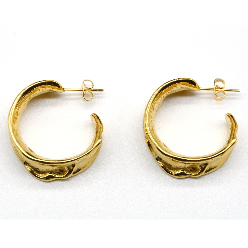 Roostevaba teras C-tüüpi Earring rfbear0188