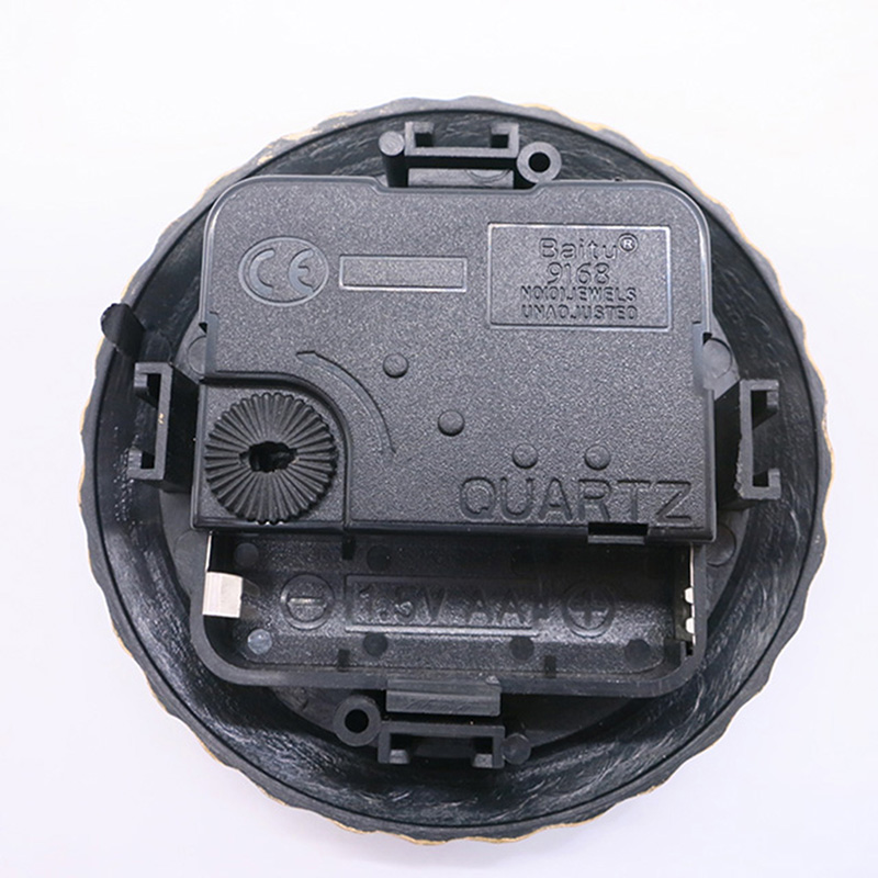 Antiikne musta seina kell Lisamine 95MM diameetriga