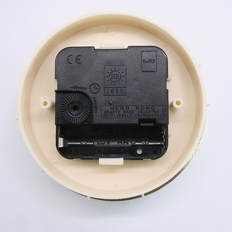 läbimõõt 102mm valge põhja-kulla metallseina kellajuur