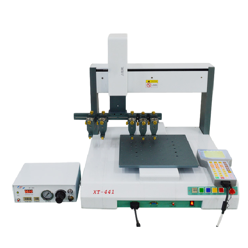 Kolmeteljeline automaatne liimide eemaldamise seade XT-441