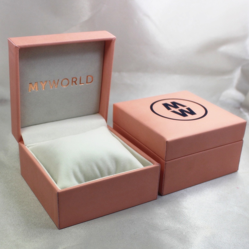 Mír V-05 cearnach Bosca páipéir Leatherette Plaisteacha le haghaidh faire. mm. 100 * 100 * 60, meáchain thart ar 194g