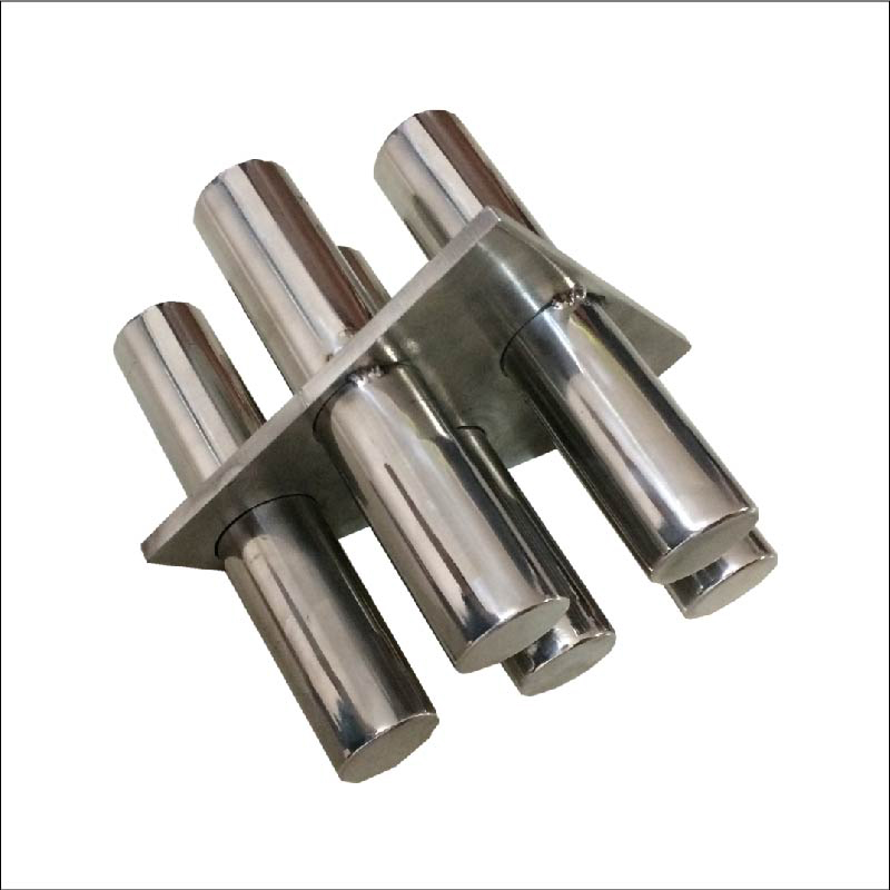 Scagadh ilchiseal deighilt mhaighnéadach seastán maighnéadach dúbailte-chiseal