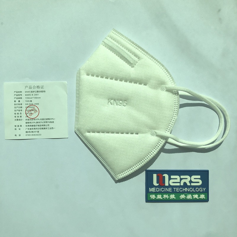 2020 Nonwoven KN95 Filleadh Cosanta Neamhleighis Leath Measca Aghaidh 5-ply le haghaidh Féin-Úsáid