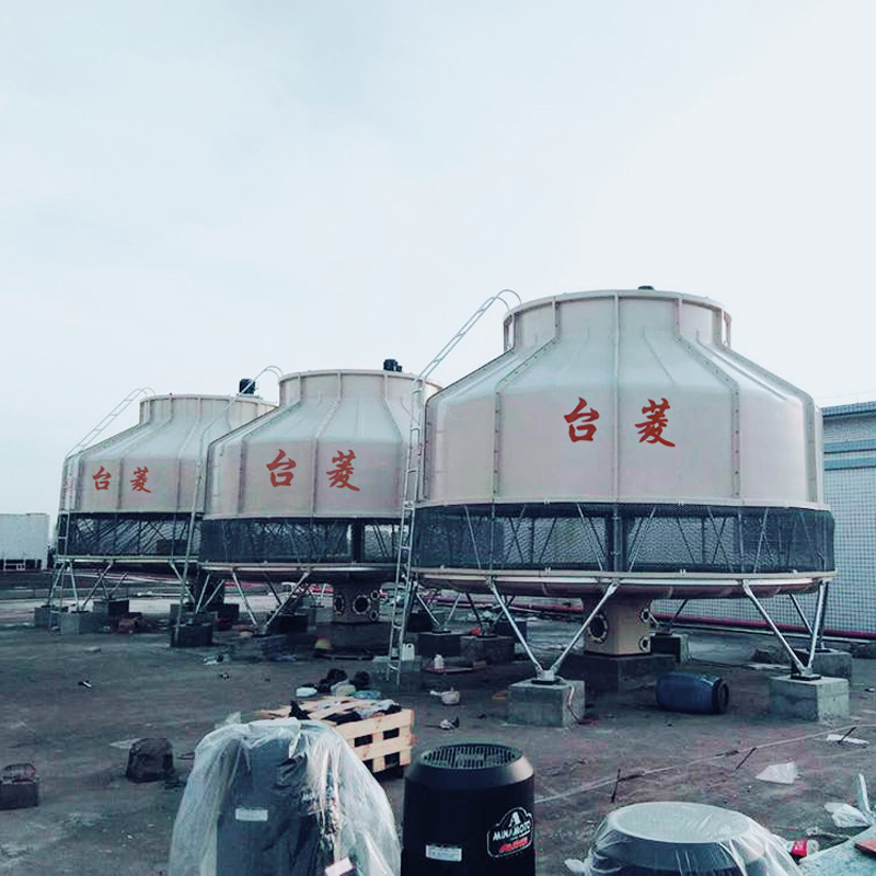 Klaasist terase jahutustorni külmjahutusseadmete ümberlülitus Hiina tootja varustamine vee jahutustorniga