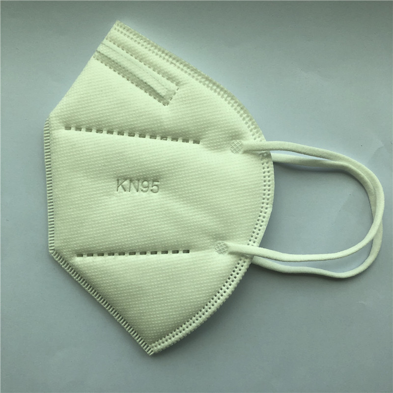 Déantúsóirí an tSín 5 Masc Aghaidh Ply KN95 Compordach agus Ultra Bog
