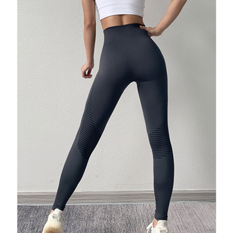 Pants folláine spóirt na mban Yoga ag rith naoi nóiméad pants breathable bun tirim tapa