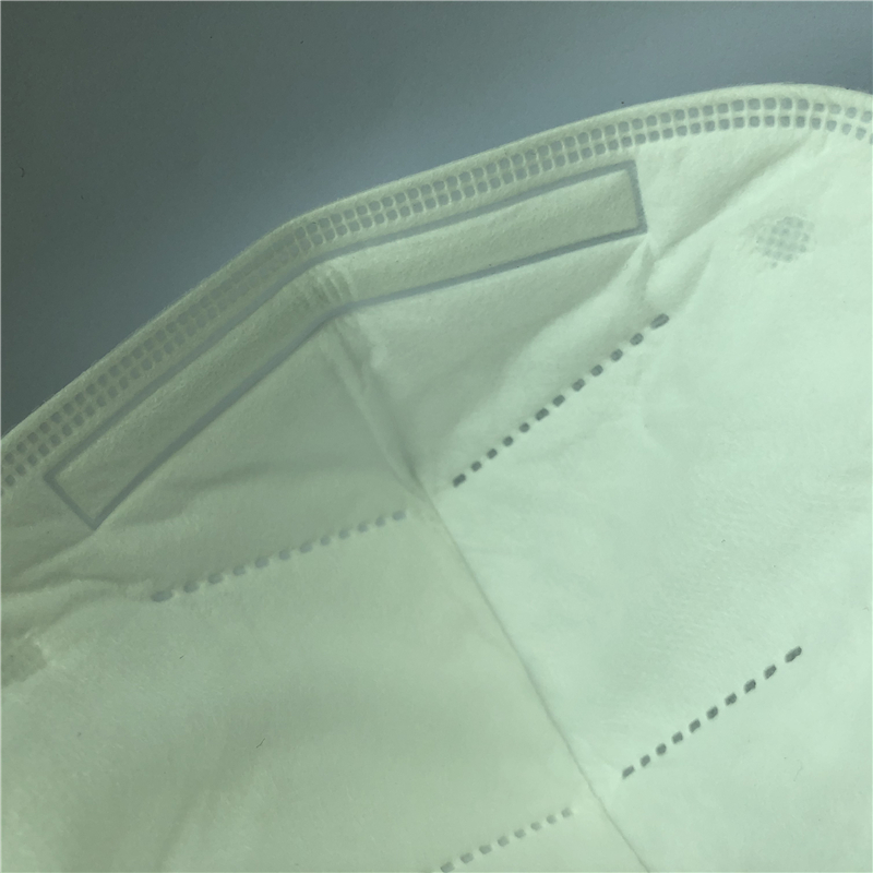 Isiklikud ühekordselt kasutatavad volditud N95 volditavad poolmaskid