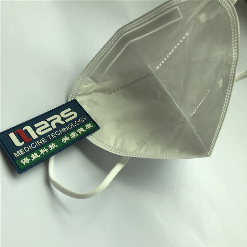 Mittekootud ühekordseks kasutamiseks mõeldud näo maskid Kuulsilmus N95 4 Ply kaitse
