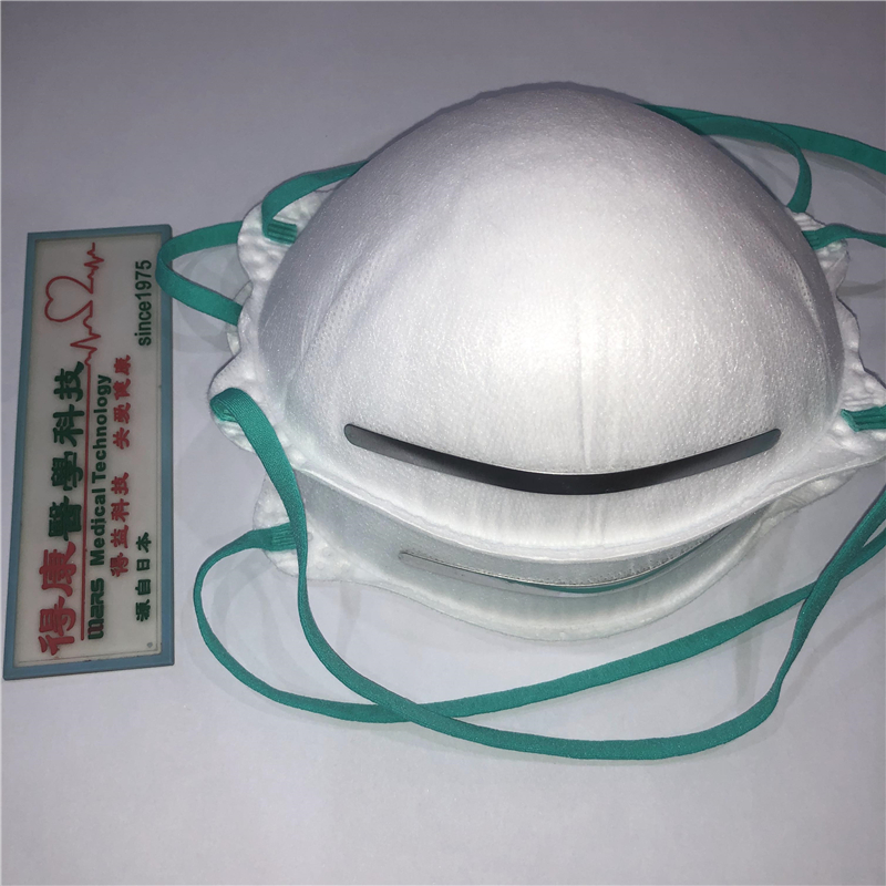 Masc Leath-Aghaidh N95 Corn Indiúrtha Indiúscartha le haghaidh Féinúsáid