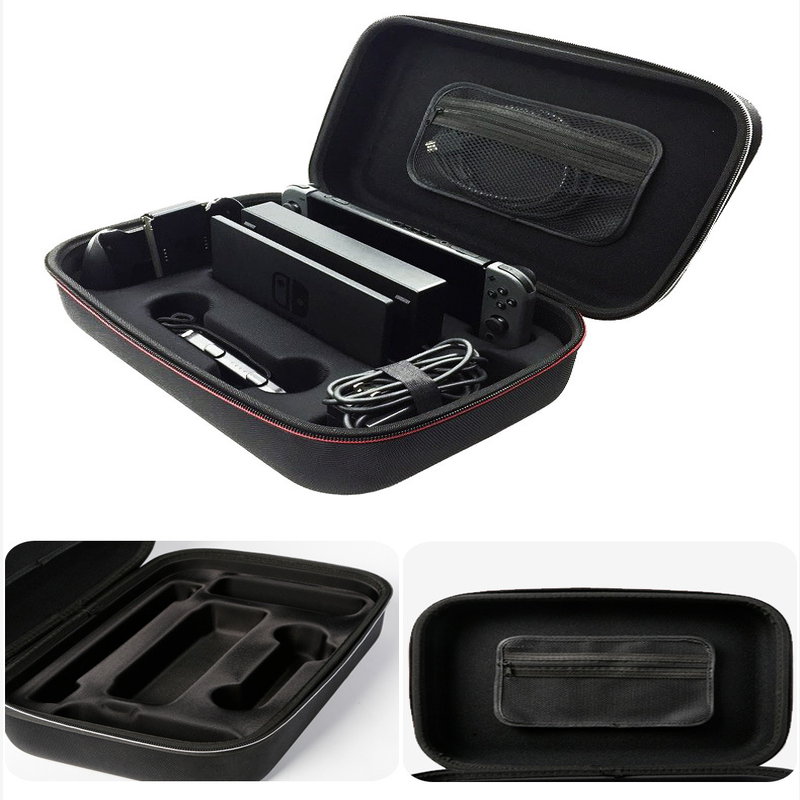 Cuimsíonn an Nintendo Switch trealamh iomlán don chonsól cluiche Switch, an trealamh óstach NSA EVA