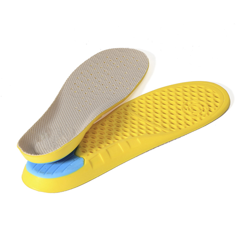 Dearaí stuáilte díolachán te Tacaíocht Áirse Rith Sneaker Bróg Rith Insole Spóirt Foam PU