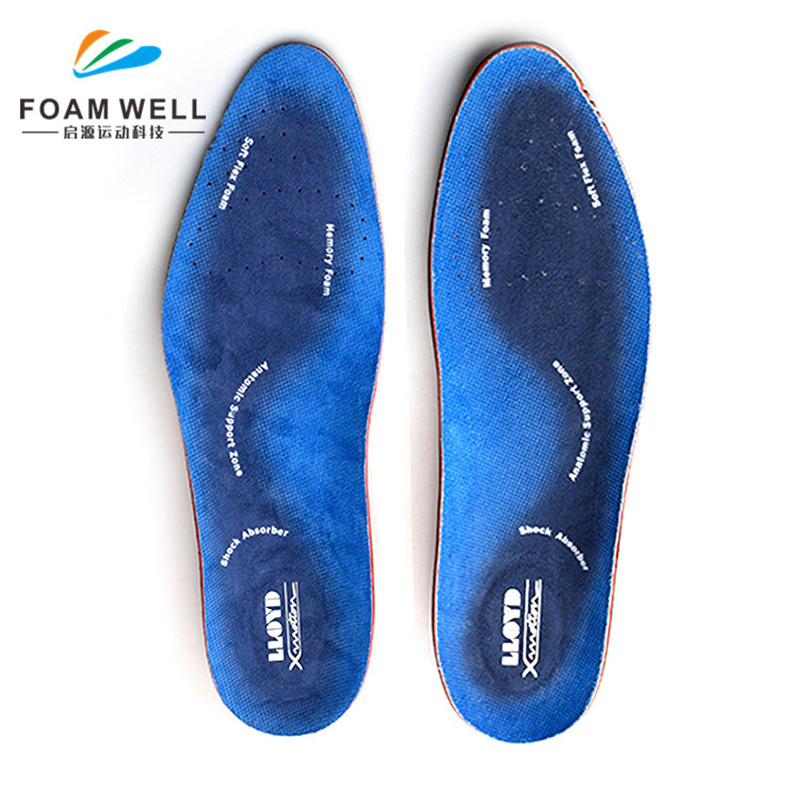 Kõrge kvaliteet Kohandada Shock Absorption Eva Arch Support Flat Feet Ortopeediline Insoles