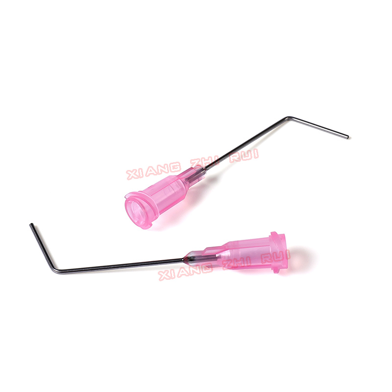 Snáthaid phlaisteacha, snáthaidí dáilte lúbthachta agus leideanna atá oiriúnach d’ócáidí casta dáilte