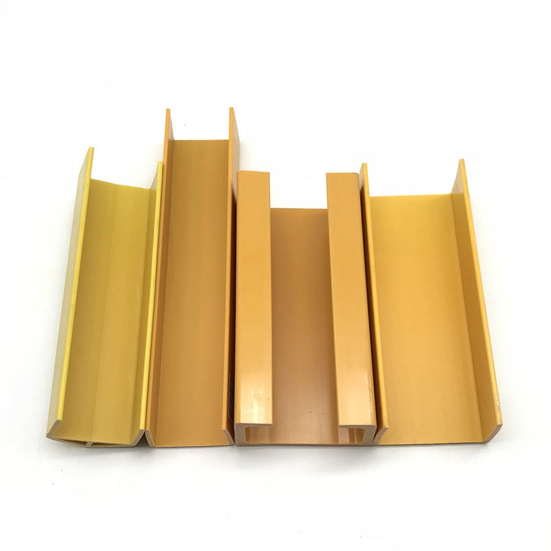 Próifílí Easbhrúite Plaisteacha Saincheaptha Il-Éagsúla U ABS UPVC PP PE PVC Próifílí Easbhrúite Plaisteacha le haghaidh maisiú cosanta meaisín