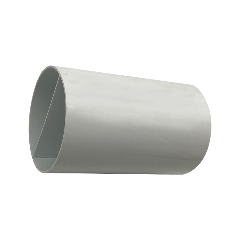 próifíl phlaisteach pvc saincheaptha píopa duchta don chóras aerála