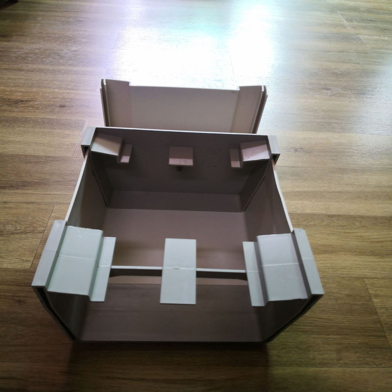 Tonn plaisteach PVC Easbhrúite Neamh-tocsaineach iniompartha le haghaidh saothrú gan síol gan phlandáil