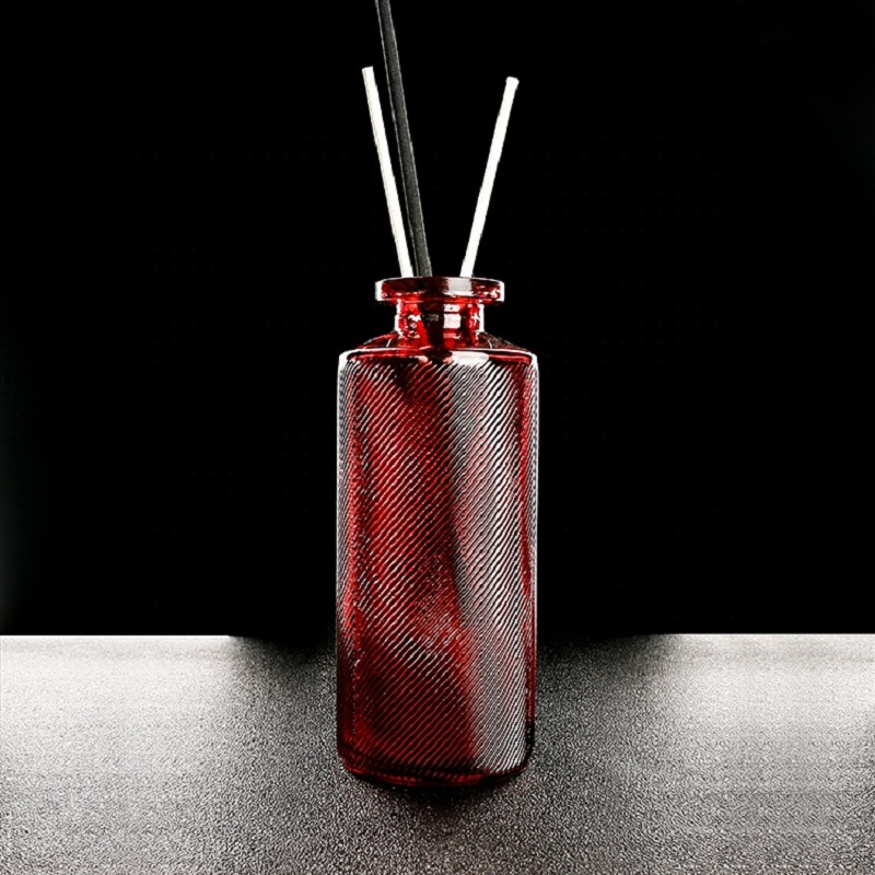 Buidéal Gloine Daite Reed Diffuser le hArdchaighdeán