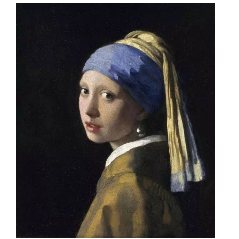 Tervitamiskaart Johannes Vermeer Painting, Kutsekaart sisaldab Valgeid Ümbrikuid.Kohandatud disain