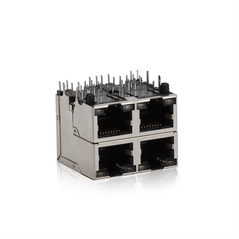 RJ45,2X2,LED,Kilbi korpus