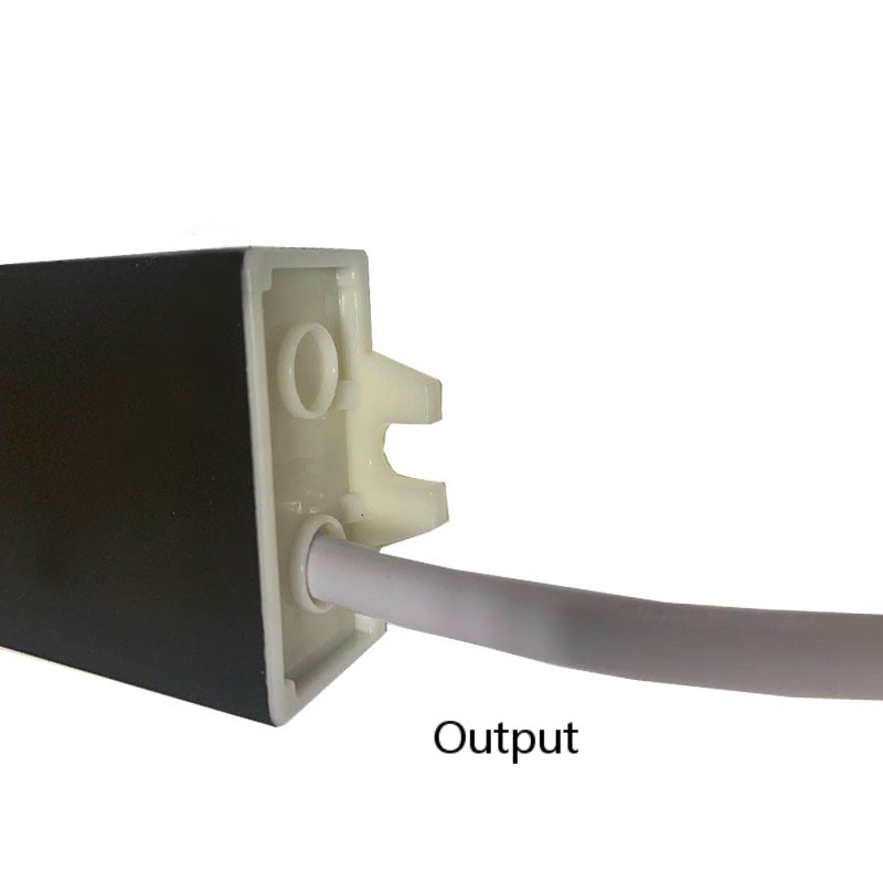 12v-30w konstantne pinge, veekindel tööstuslik alumiiniumist kest, must hall juhi varustus