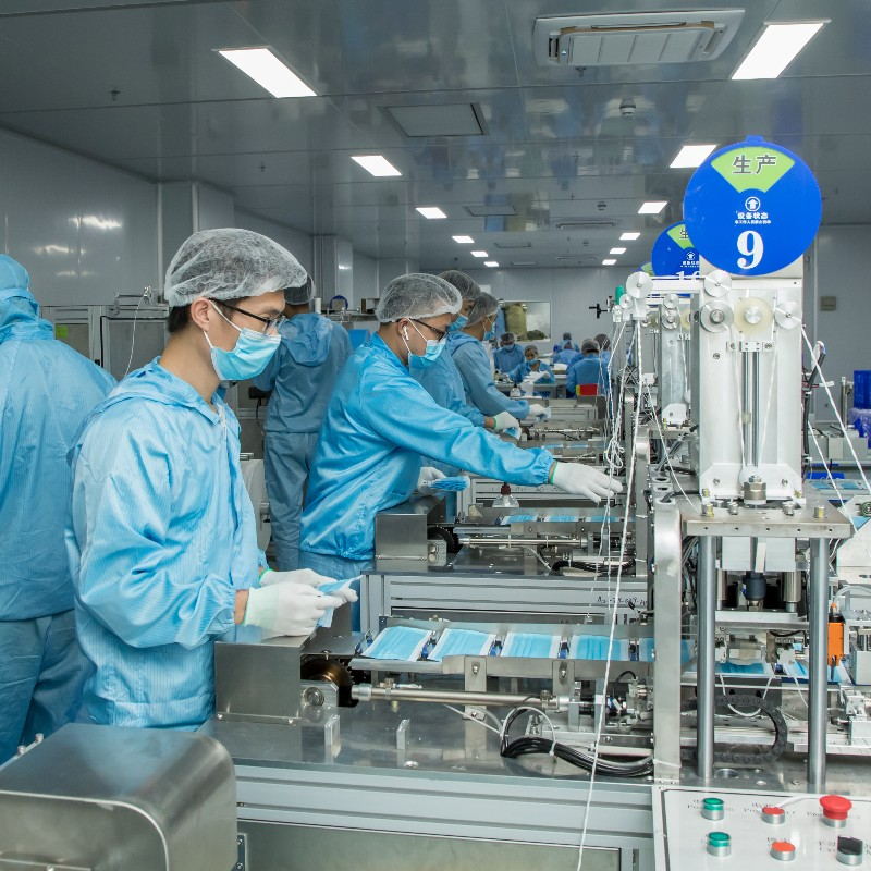 Tiomáineann neart láidir gairmiúil leagan amach na línte táirgeachta