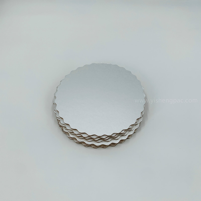 Silver Cake Boards 25cm Cake Board 10-tolline Round and Silver