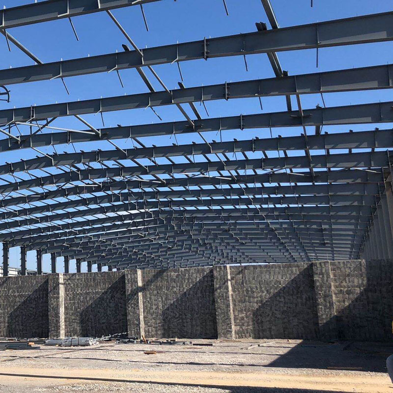 Sraith Struchtúr Cruach Tionscail Saincheaptha Mórdhíola Ceardlann Tógála Trádstóras