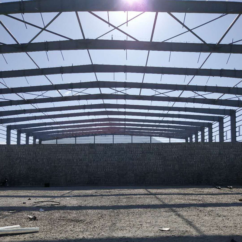 Sraith Struchtúr Cruach Tionscail Saincheaptha Mórdhíola Ceardlann Tógála Trádstóras