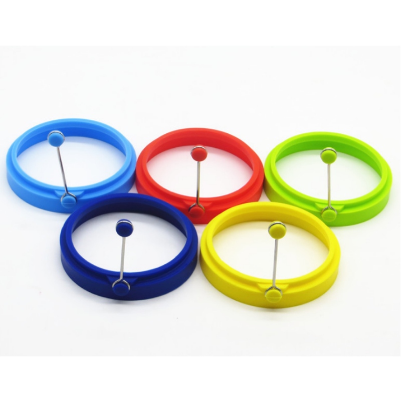 Láimhseáil omelette bhabhta silicone omelette silicone múnla DIY pouch ubh silicone ubh fáinne