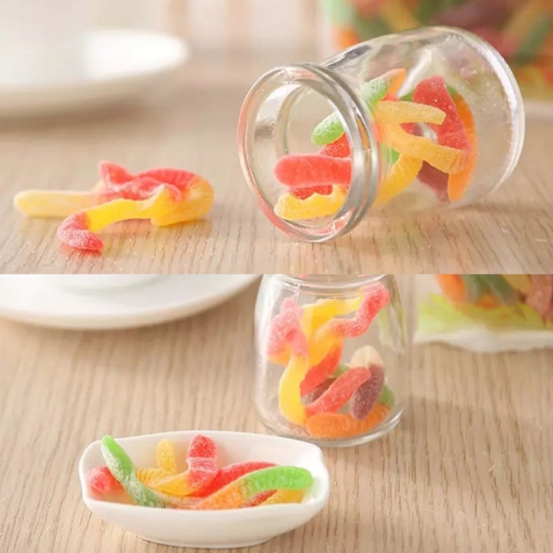 Silikoon uss kommi mudel röövik kuju kala putukas šokolaad väike mao jäävõre