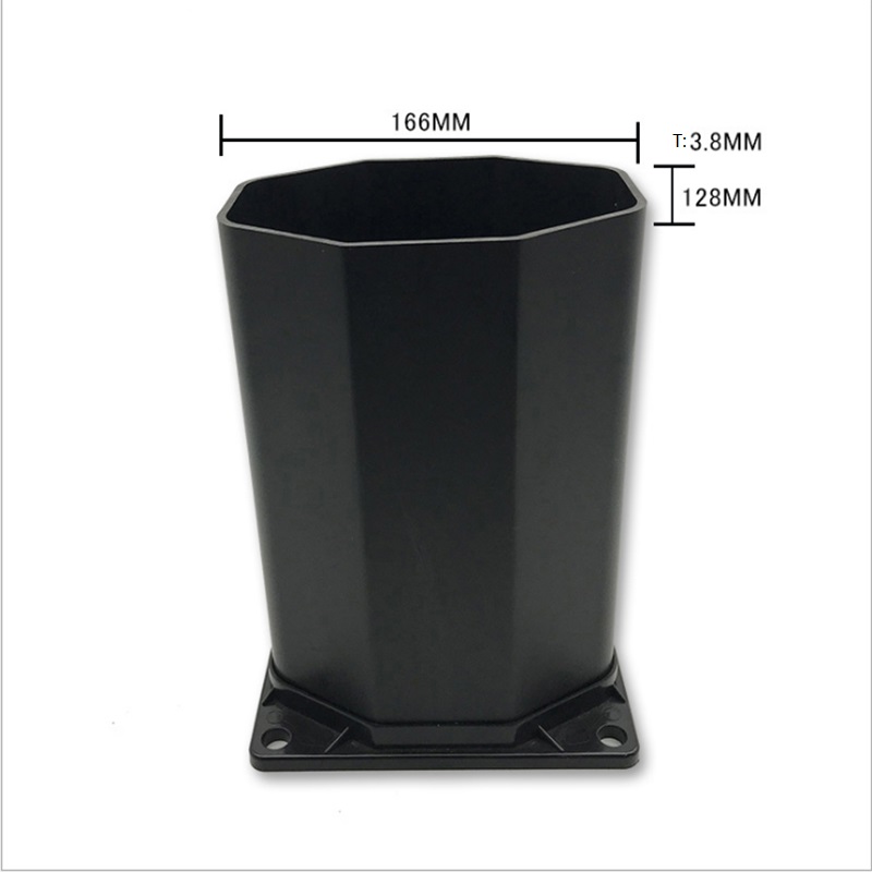 Kohandatud PVC plastmassist kaheksanurksete torude tarvikute toru rannadushi seadmete jaoks