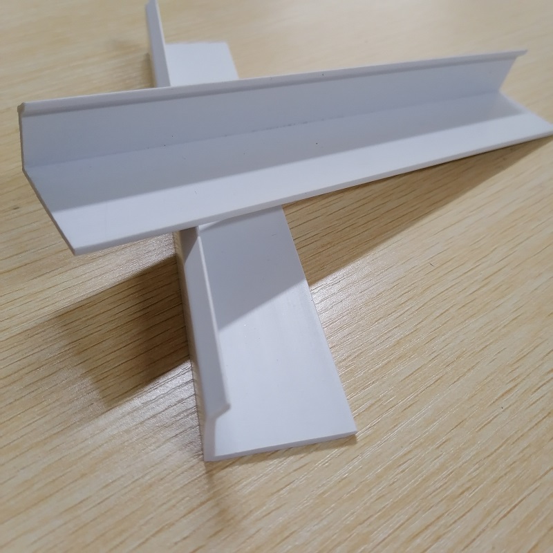 pvc Plastik l- kujulise kanaliprofiili pvc kaitsekonstruktsioonid trimmivad Nurga trimmi