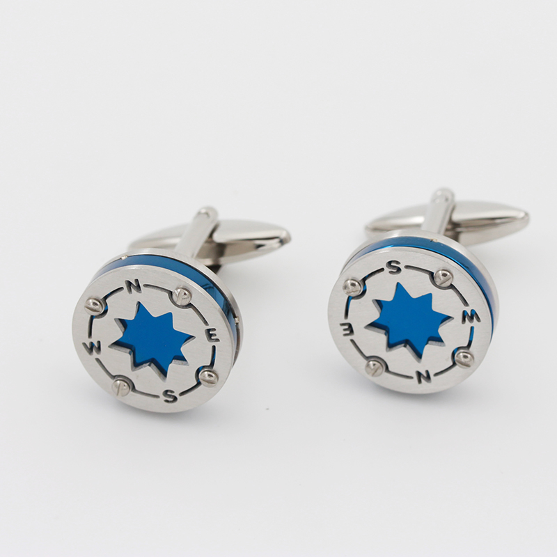 Cufflinks Stíl Gaoithe Dhá Thonna Cruach Dhosmálta Mórdhíola