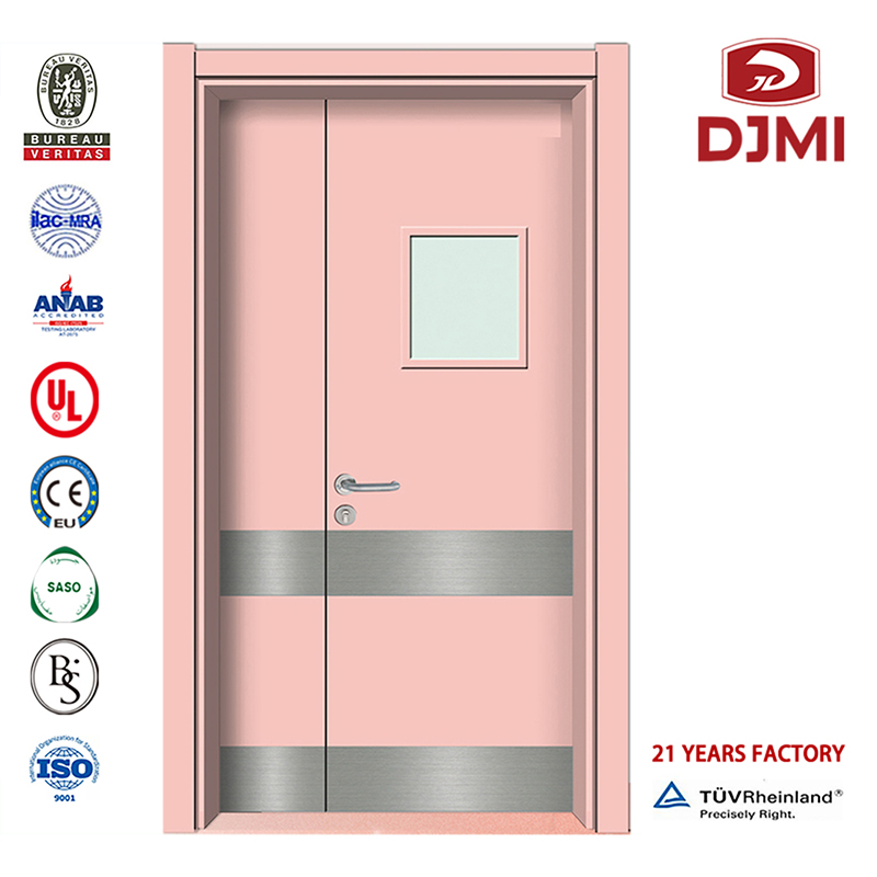 X- Ray Shipping Lamineeritud Hpl Wood Door Cheval Interior with Aluminum Double Swing Door Ce/Iso/En Kohandatud Interior with Glass Window Auto Single Door Project Hpl Doors New Seadistused Composite Interior Clearam nr Hygienic Wood Door