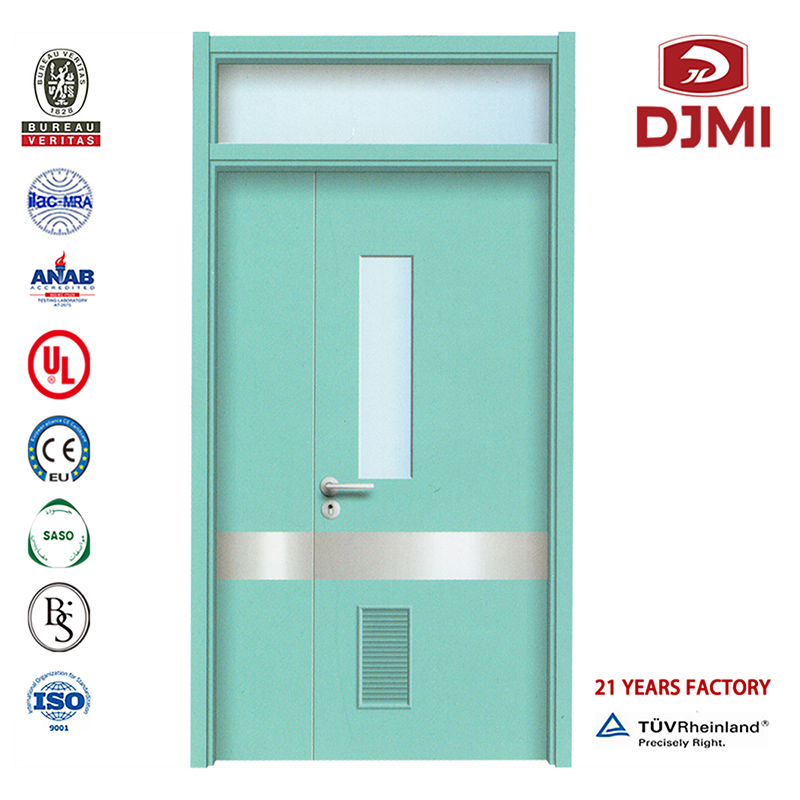 Ilchodach Ardchaighdeáin Do Sciathán X-gha Scáthaithe Doras Adhmaid Hpl Laminated Taobh istigh Saor le Doras Luascadh Dúbailte Alúmanam Ce \/ Iso \/ En Taobh istigh Saincheaptha Le Fuinneog Gloine Doirse Hpl Dearadh Doras Aonair