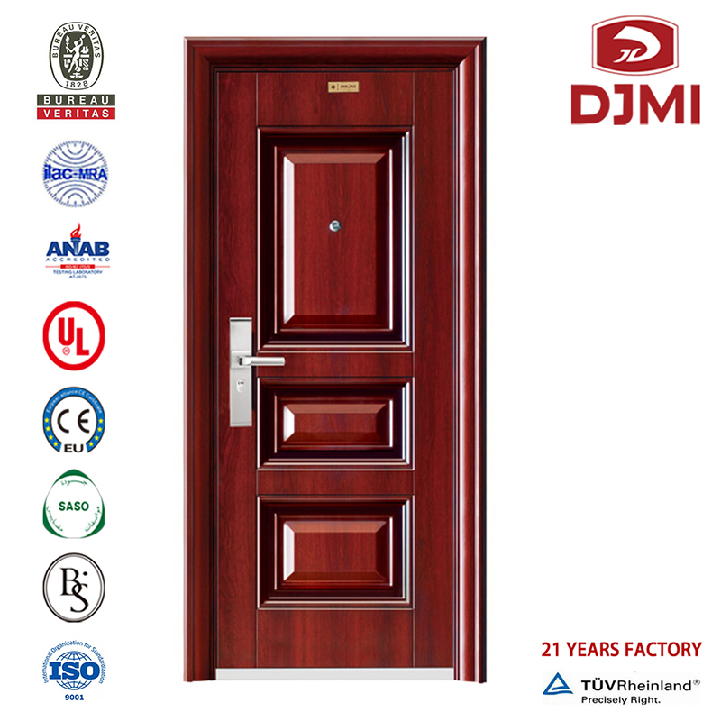 American Panel Nigeeria Exterir 2015 New Model Steel Door Made in China Professional Embossed Disain Entrance Doors Steel Door Security Apartment Us Kasutatud Security 2019 Lastest Modern Main Gate Steel Doors Baodu New Disain House Buil...