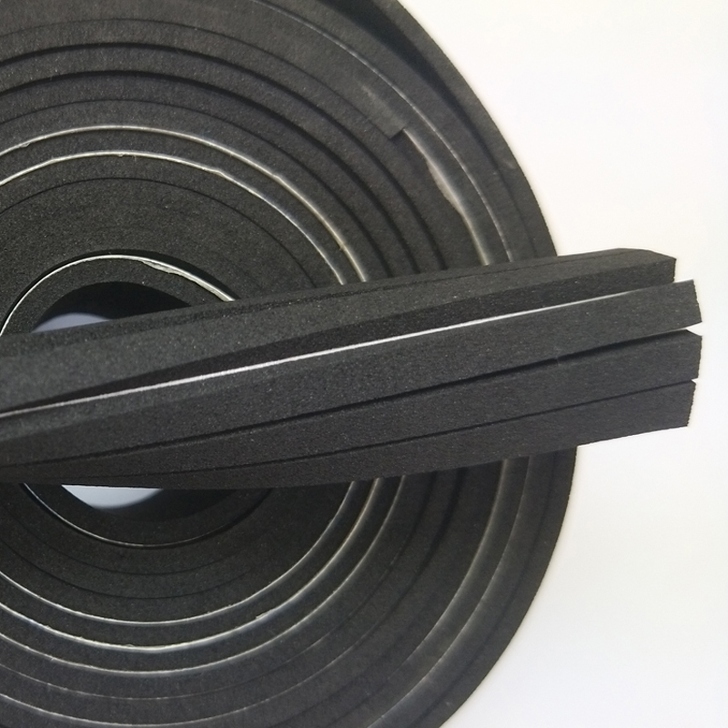 Soláthraíonn an mhonarcha cúr EPDM dubh, cúr greamaitheach lasair-retardant, cúr-ionsú turraing agus séalaithe a ghearradh go bás