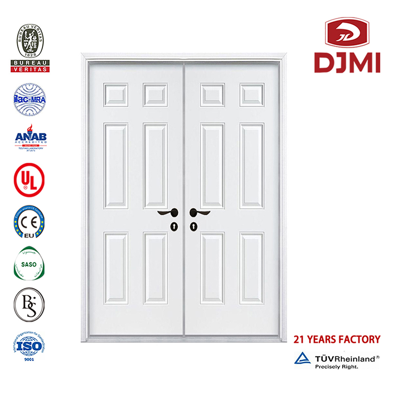 Kohandatud Doors Wood Kaks paneeli Kaubanduslik tahke puidust uks Kenya Hotel Fotting Interior Copper Modern Patio Modellis Home Security Price Carving Main Üksik Biffold Solid Wood Door