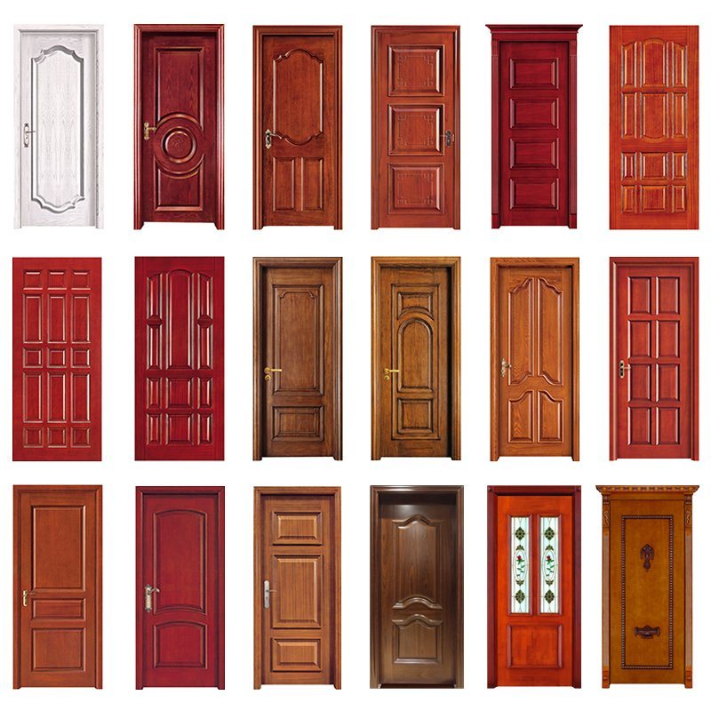 Uued seadistused Plywood Flush Disain for Hotel Simple and Sobar Wood Door Digine Chinese Factory South Africa Wooden Waterrelated Anti-Termite Plastic Sisenemine Lihtne Design Wood