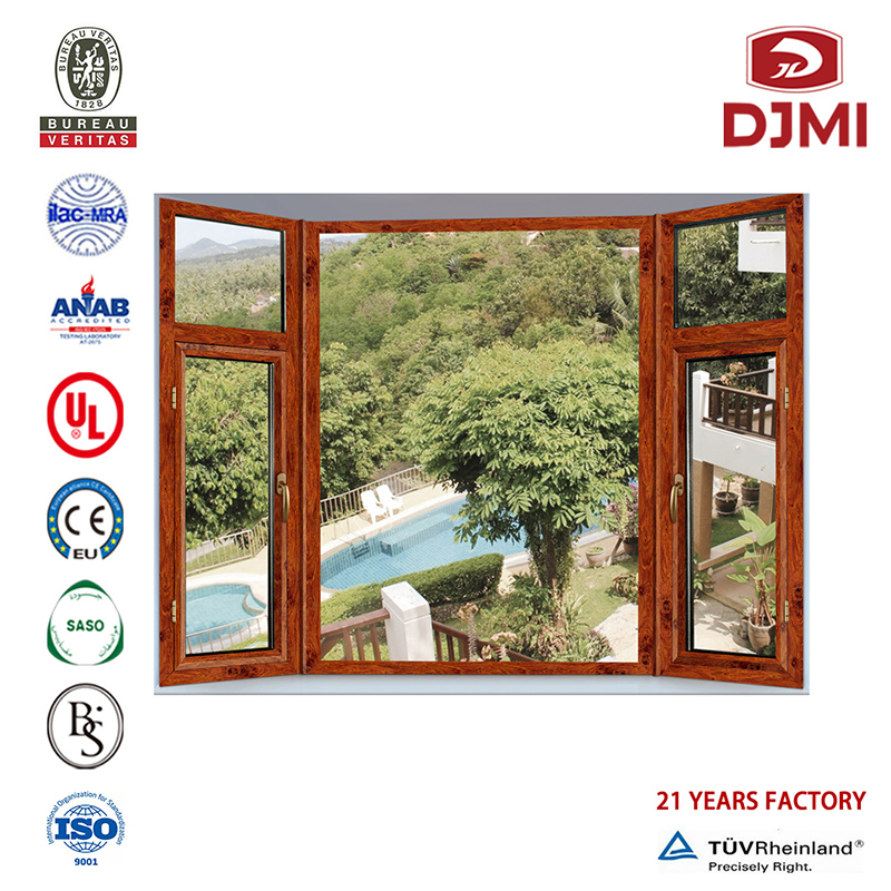 Alumiinium Tilt Open Aken Professional Waterrelate French Blind Inside Double Glass Window Casement Windows for Uk Italy Style Windows New Design French Style Blind Sees Double Glass Water and Sound Insulation Window Hiina tootja