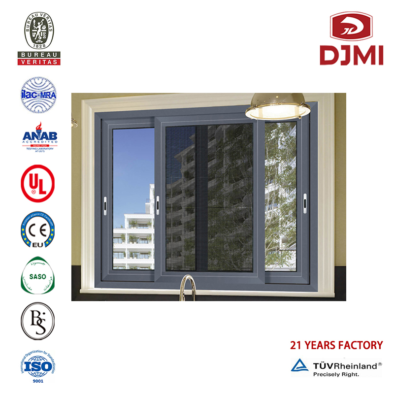 Multifunktsionaalne Fix Mosquito Net Low-E Glass Sliding Window Professional Aluminum Fikseeritud Tootja Klaaslingwindow New Disain Fikseeritud väike Ventilation Sliding Window