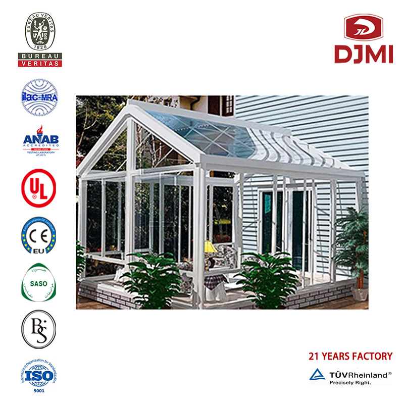 Professional Customied Sun Tempered Glass House Balcony Sunroom New Disain Sun Room Tempered Glass Best Seller Sunroom Brand New Sun Sunshade Aluminum Patio Room Glass Aluminium Sunroom